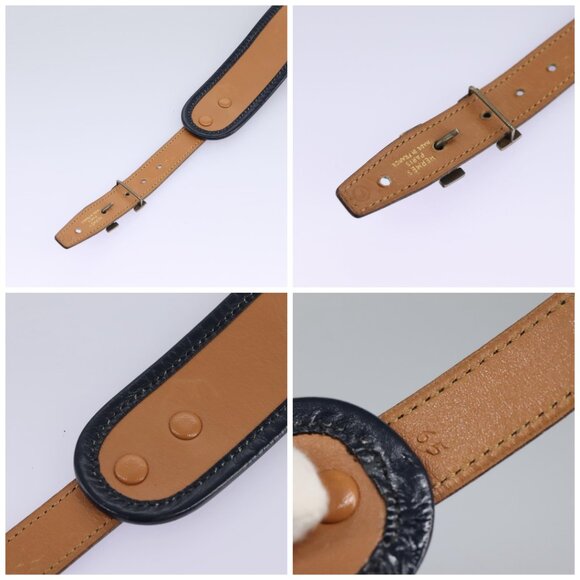 HERMES Constance Belt Leather Navy Auth am7633 main image 11